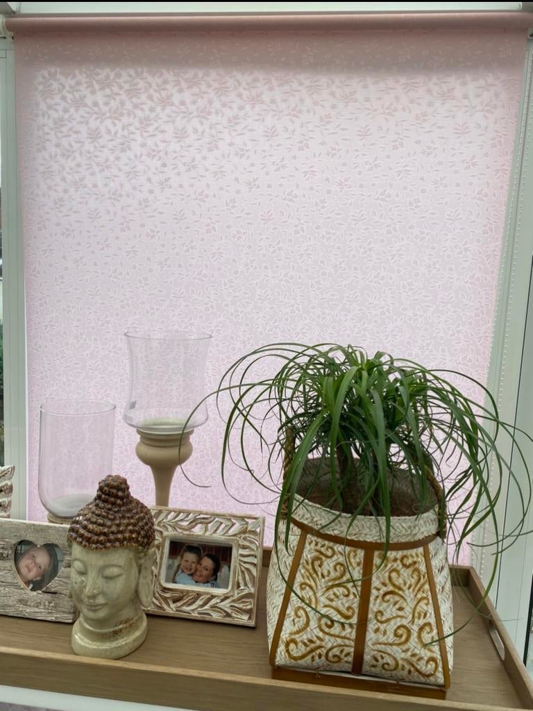 ROZE RAAMBEKLEDING LUXAFLEX ROLGORDIJN, Huis en Inrichting, Ophalen