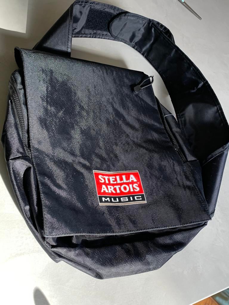 Sac à bandoulière Vintage Stella Artois Music - sac à dos, Enlèvement ou Envoi, Comme neuf