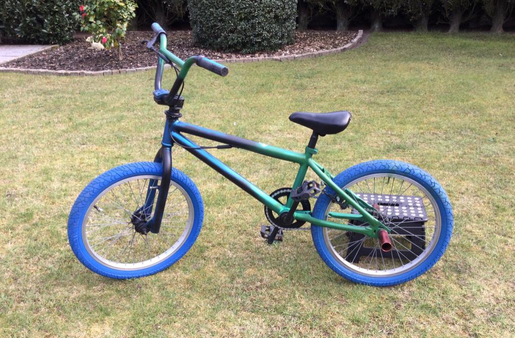 Bmx, Ophalen, Gebruikt, 20 tot 24 inch, Voetsteunen