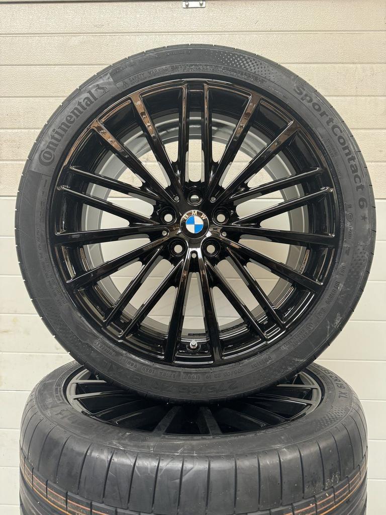 NIEUW 8MM 19’’ BWM 5 SERIE G30 G31 VELGEN ZOMERBANDEN 635M I, Auto-onderdelen, 19 inch, -, -, Banden en Velgen