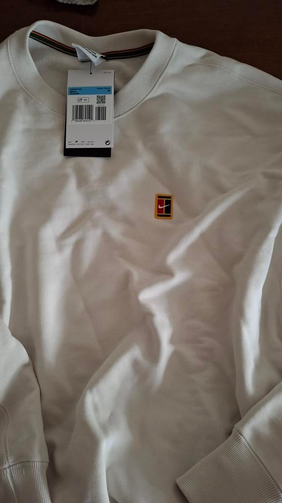 Nike Court trui, Kleding | Heren, Truien en Vesten, Ophalen, Maat 48/50 (M), Beige, Nike