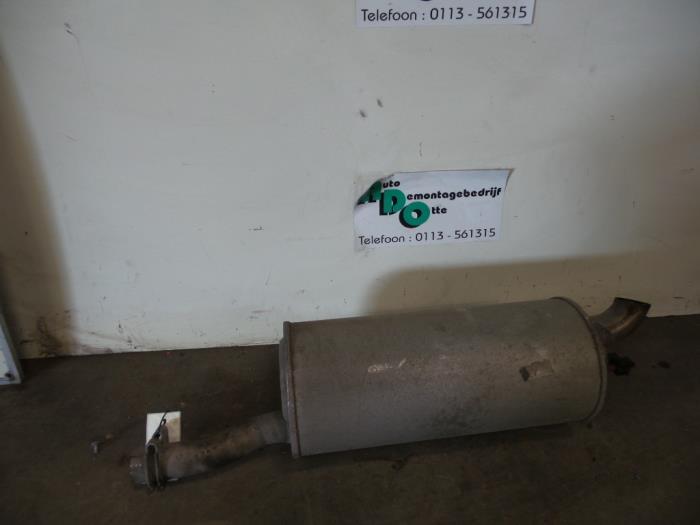 Echappement silencieux arrière d'un Fiat Doblo, -, 3 mois de garantie, Utilisé, Fiat