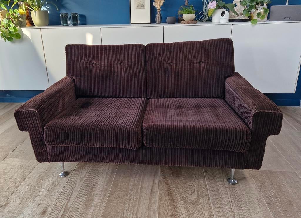 Tweezit zetel, Huis en Inrichting, Zetels | Zetels, Ophalen, 100 tot 125 cm, 150 tot 200 cm, Vintage