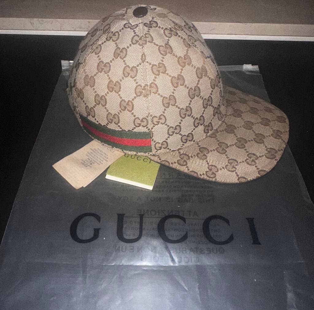Casquette Gucci classique beige, Enlèvement ou Envoi, Casquette