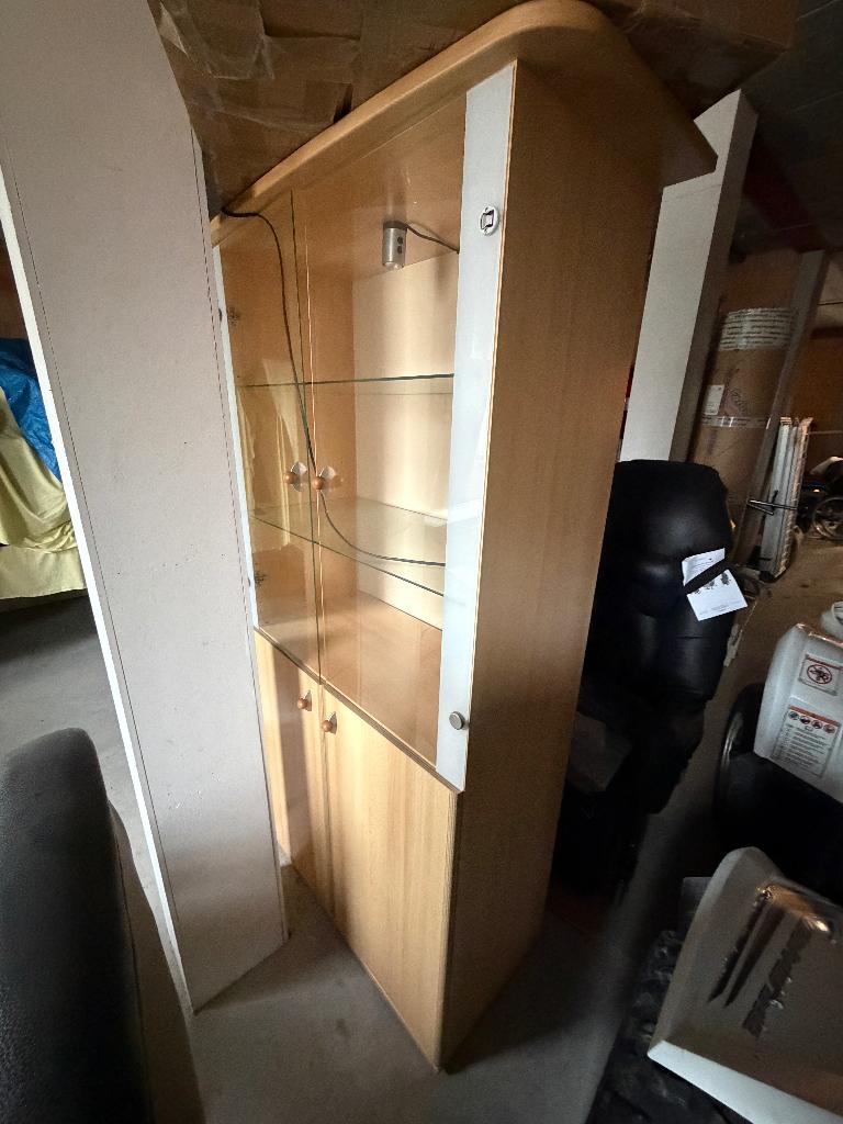 Armoire vitrine, Maison & Meubles, Armoires | Vitrines, Enlèvement, Utilisé