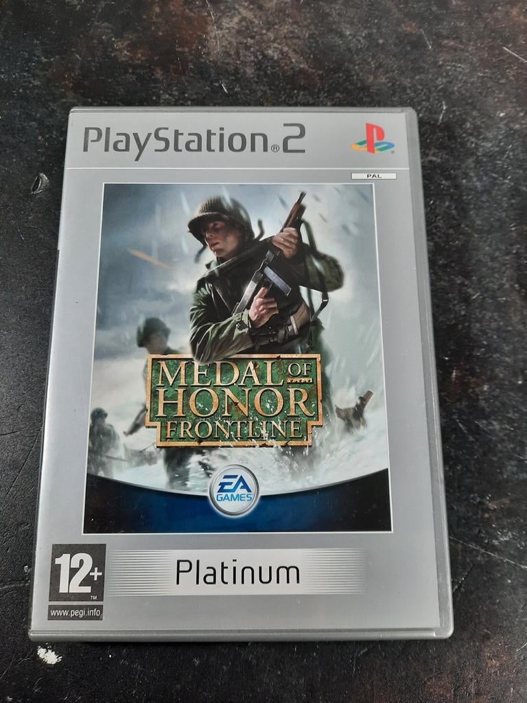 Ps2 Medal of Honor Frontline - Platinum edition, Gebruikt, Ophalen of Verzenden, Sony, https://www.playstation.com/nl-be/support/?smcid=pdc%3Anl-be%3Aprimary%20nav%3Amsg-support%3Aondersteuning