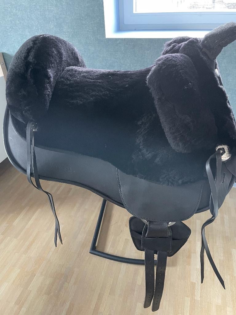 Barefoot boomloos zadel - LAZY MOUNTAIN zwart, Ophalen, Zo goed als nieuw, Recreatie