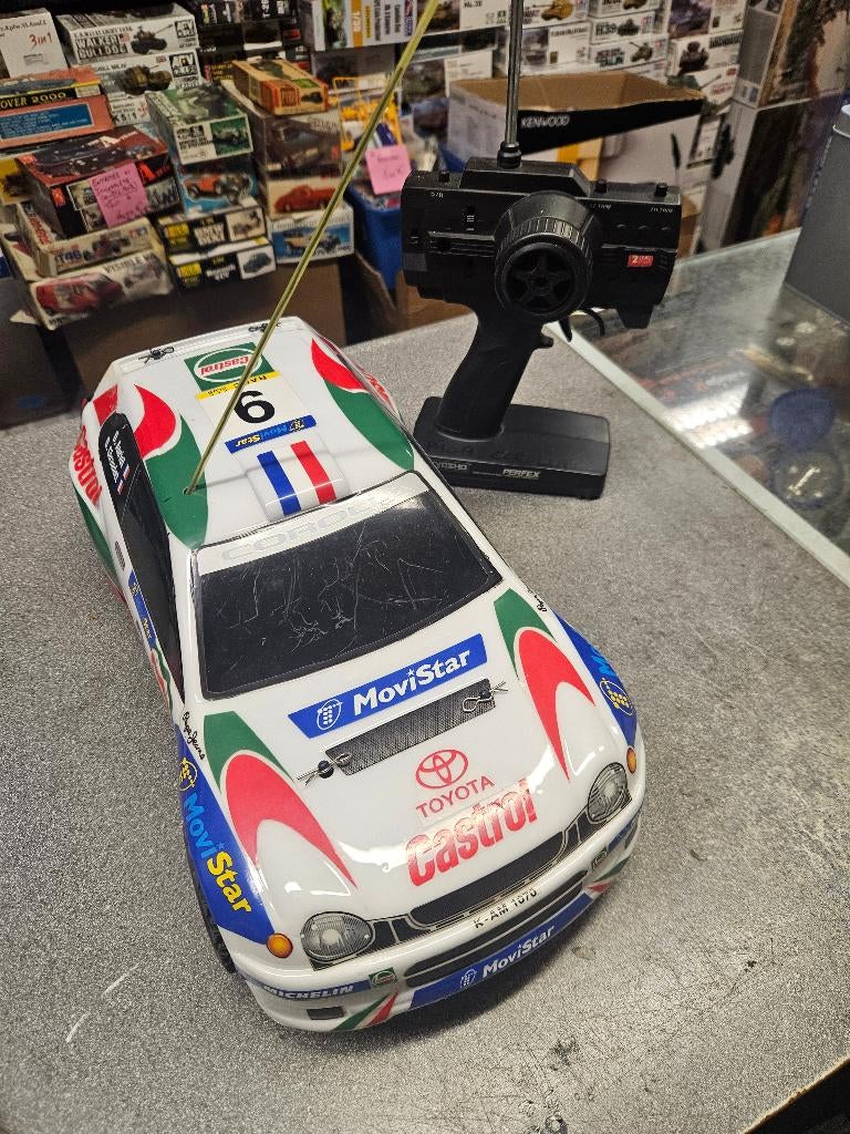 KYOSHO P10 Alpha GP Toyota Corolla WRC, Échelle 1:10, Enlèvement, Nitro, Comme neuf