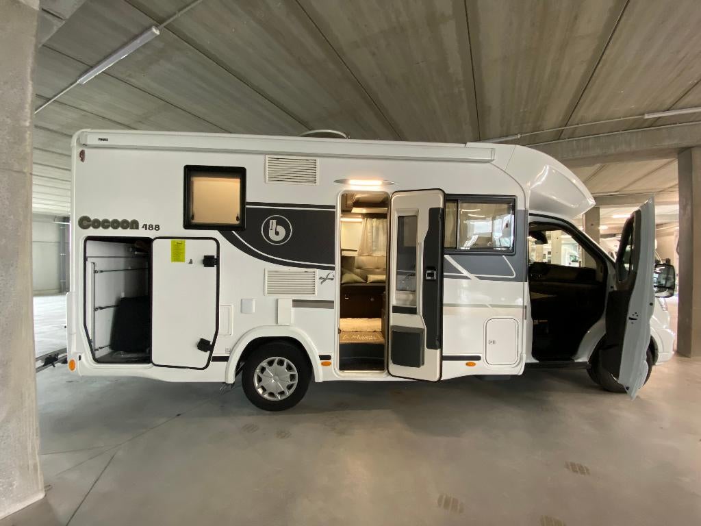 Benimar Cocoon 488 Northautokapp, Caravans en Kamperen, Automaat, Standaard zit, Ford, Bedrijf