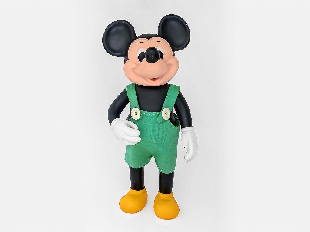 Mickey Mouse Remco 1977, Collections, Enlèvement ou Envoi, Mickey Mouse, Utilisé, Statue ou Figurine