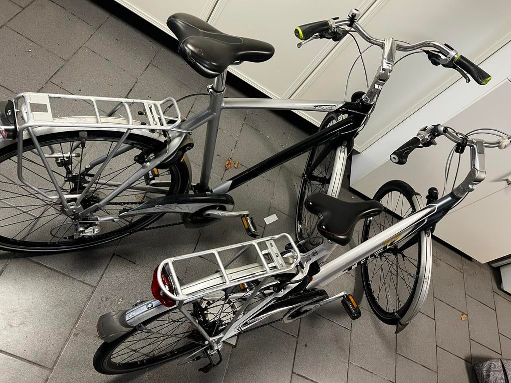 Dames- en herenfiets TREK in zeer goede staat, Fietsen en Brommers, Versnellingen, Zo goed als nieuw, 57 tot 61 cm, Ophalen