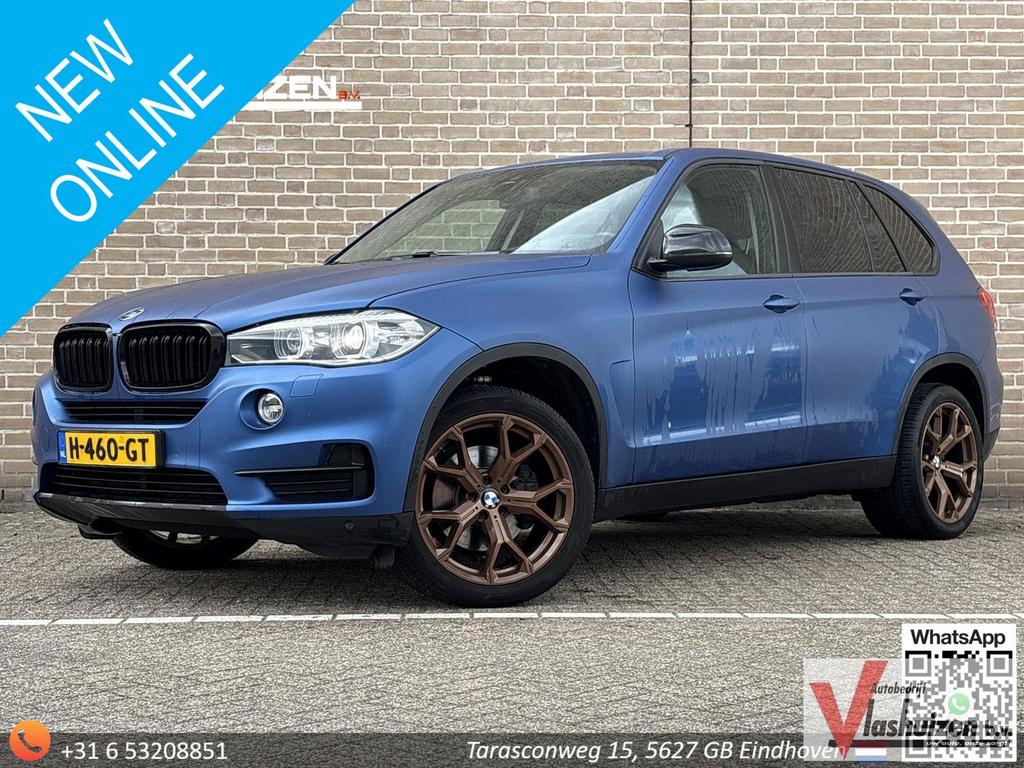 BMW X5 xDrive35i | Dakota Leder | Climate | Cruise | Navi |, Auto's, BMW, Start-stop-systeem, Bedrijf, SUV of Terreinwagen, Zilver of Grijs