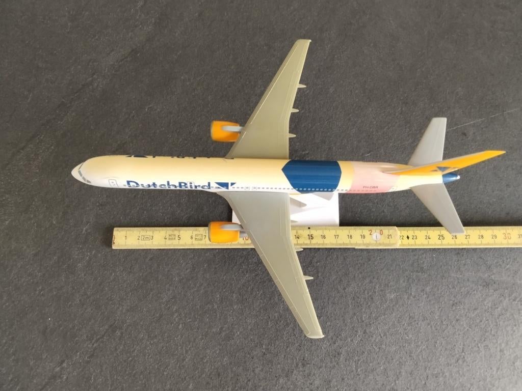 DutchBird-vliegtuig, Ophalen, Gebruikt, Schaalmodel