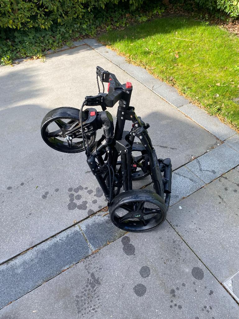 Golftrolley, Sport en Fitness, Golf, Ophalen, Zo goed als nieuw, Golfkar