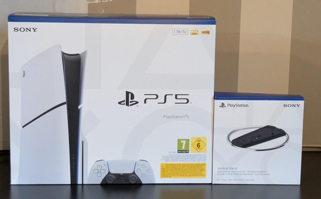 Console Playstation 5 (Disk) Slim 1To + 2 manettes + SSD m2, Enlèvement, Utilisé, Playstation 5