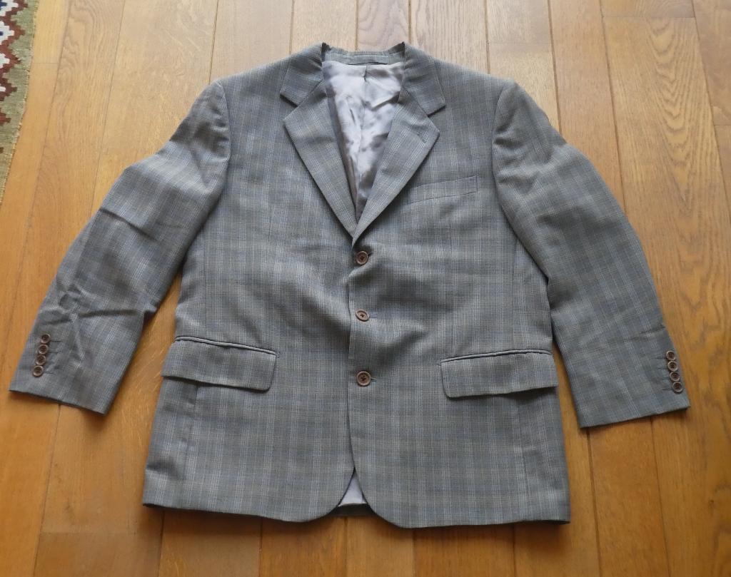 Licht grijze, geruite blazer – merk: Gulliver, Kleding | Heren, Kostuums en vesten, Maat 48/50 (M), Ophalen of Verzenden, Zo goed als nieuw