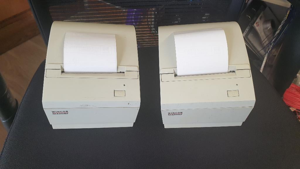 jw1394: ticket printer Wincor Nixdorf model TH210, Gebruikt, Printer, Nixdorf, Ophalen of Verzenden