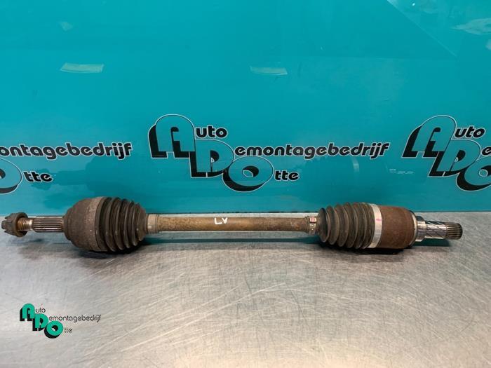 Aandrijfas links-voor van een Renault Clio (Clio 3 06-), Gebruikt, -, Renault, -