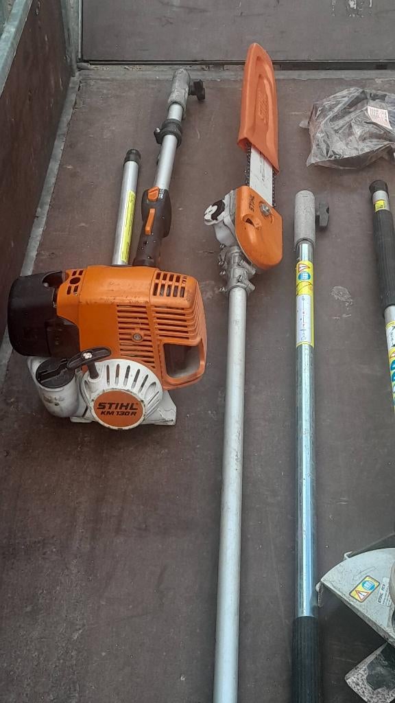 Kit combiné STIHL KM130R, Jardin & Terrasse, Outils à main, Enlèvement, Utilisé, Autres types, Stihl