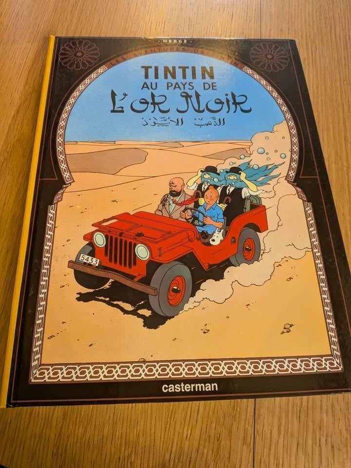 Livre Tintin. Au pays de l'Or Noir. Édition 1950, Livres, Enlèvement, Comme neuf