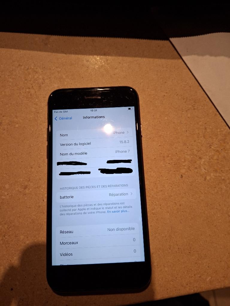 Iphone 7 Noir +++++++, Télécoms, Téléphonie mobile | Apple iPhone, 128 GB, Utilisé, Sans abonnement, Sans simlock
