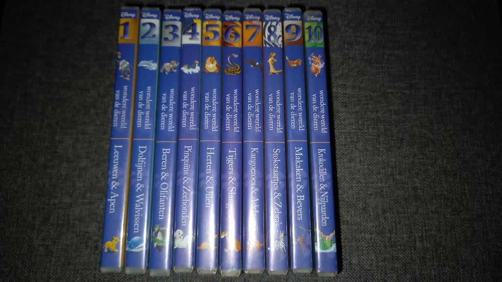 DVD’s Disney De Dieren reeks, Cd's en Dvd's, Ophalen of Verzenden, Gebruikt, Dieren