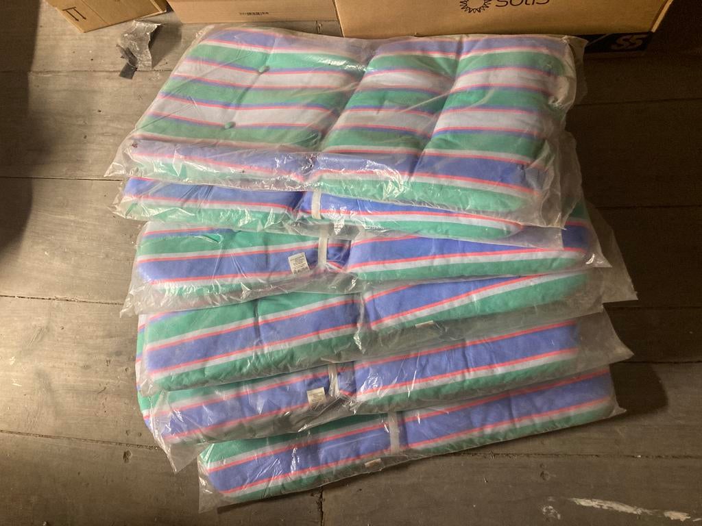 Retro stoelkussens voor tuinstoelen NIEUW, Tuin en Terras, Ophalen of Verzenden, Nieuw