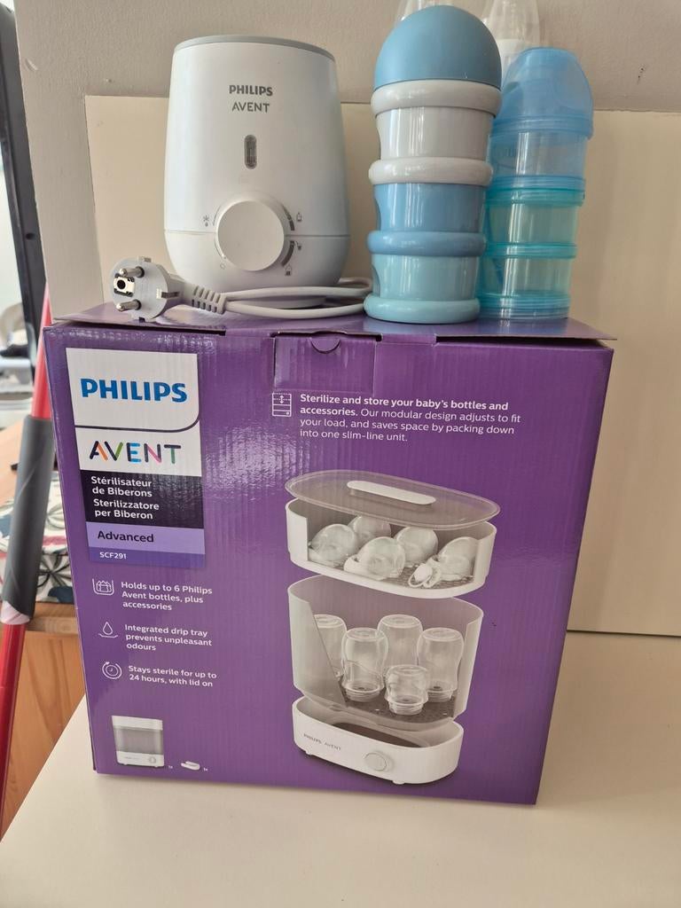 Philips sterilisator + flesverwarmer, Enlèvement ou Envoi, Stérilisateur