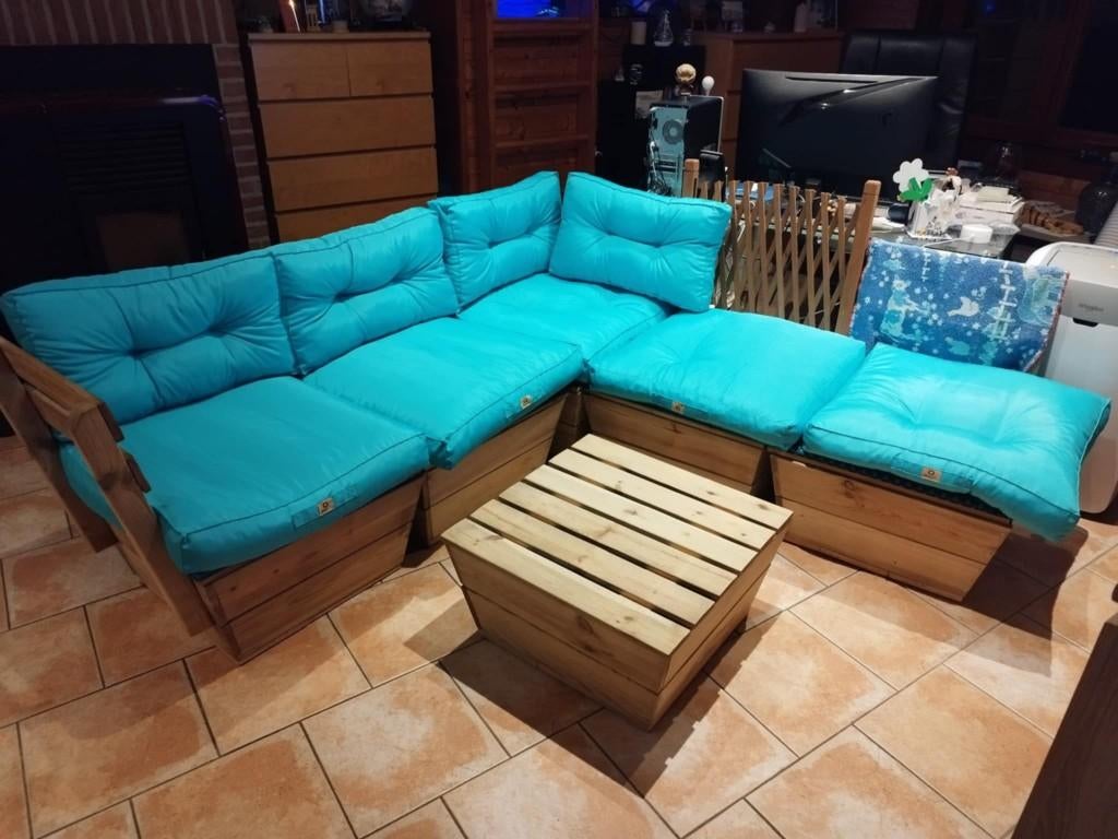 Salon de jardin, Salons de jardin, Comme neuf, Enlèvement, Bois