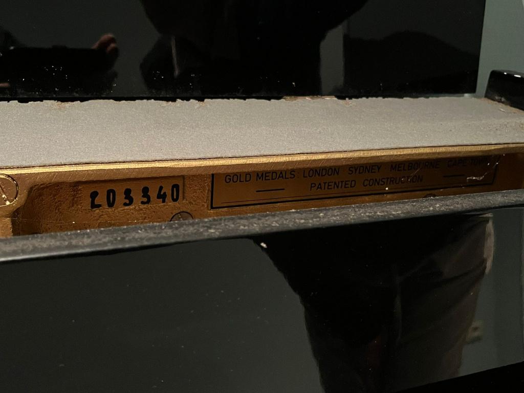 Piano Weinbach 1981, Muziek en Instrumenten, Piano's, Ophalen, Gebruikt, Zwart, Piano