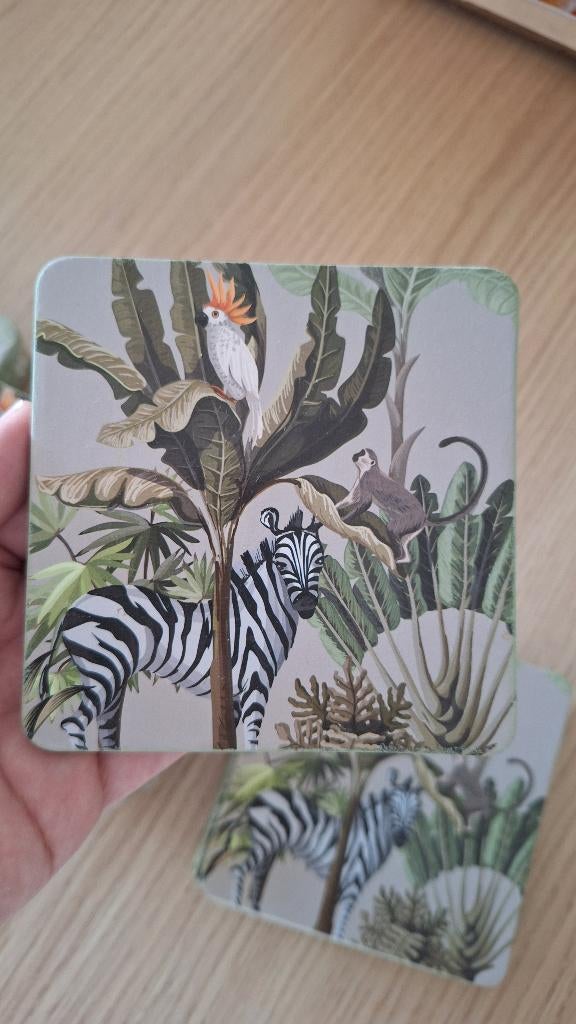 18 Onderzetters voor glazen, Ophalen of Verzenden, Nieuw, Glas of Kopje