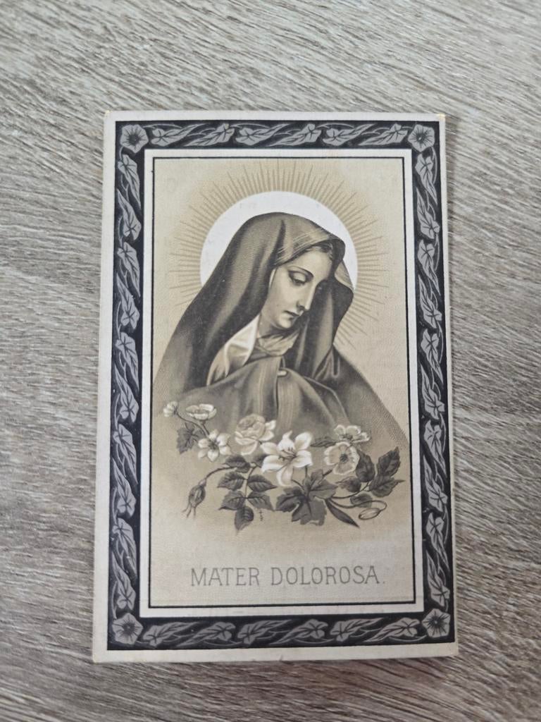 Doodsprentje 1905 Kaggevinne-Assent-Loksbergen, Ophalen of Verzenden, Bidprentje