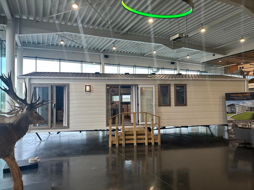 STOCK !!!! MODERNE POPULAIRE LUXUEUSE SCALA 1100x400/2, Caravans en Kamperen, Stacaravans, tot en met 6, Ophalen