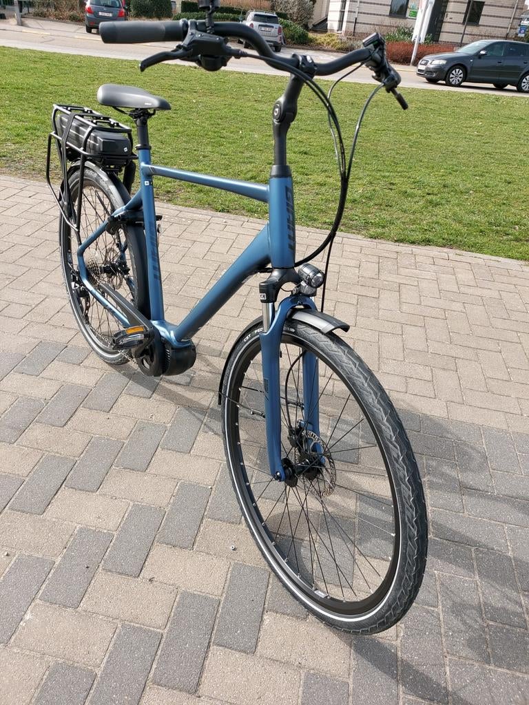 elektrische heren, giant entour E+,61 frame 1 jaar garantie., Fietsen en Brommers, Elektrische fietsen, Ophalen, Giant, Zo goed als nieuw