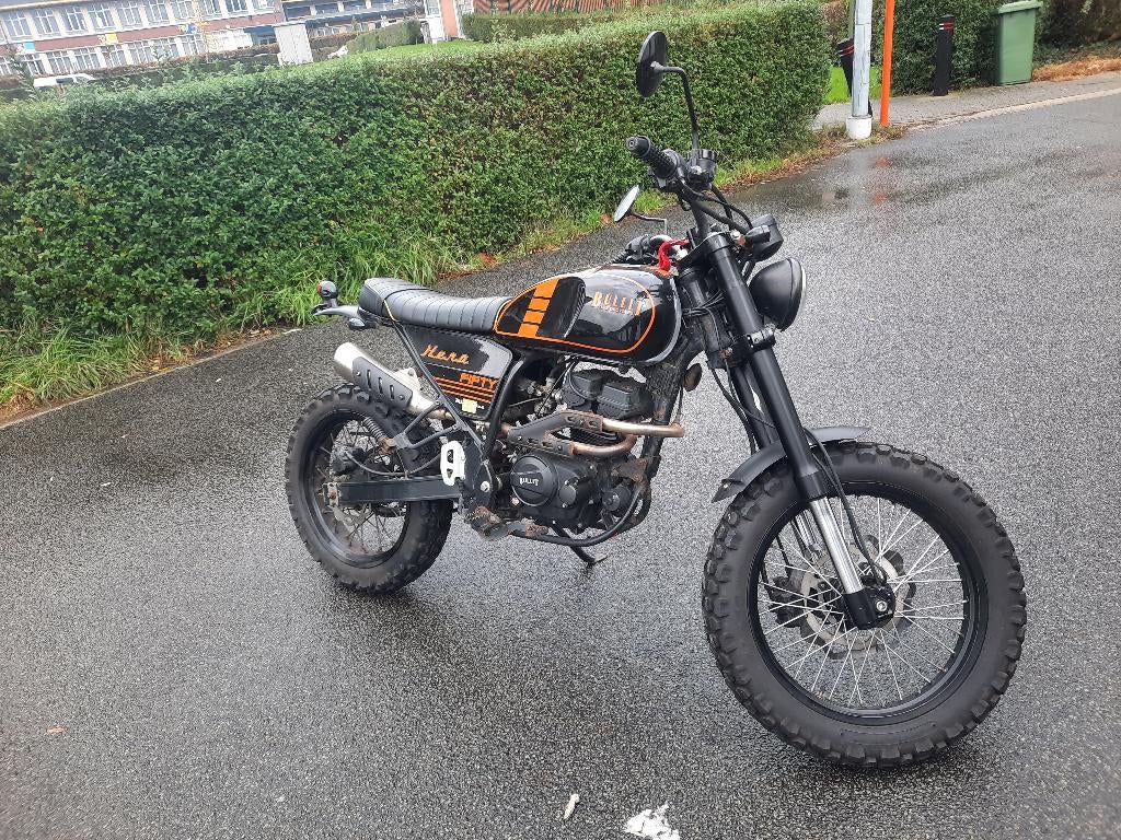 Bullit hero 50cc, Ophalen, Gebruikt, Klasse B (45 km/u), 5 versnellingen
