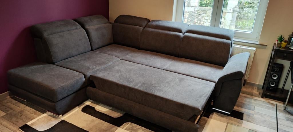 Salon d'angle, Ophalen