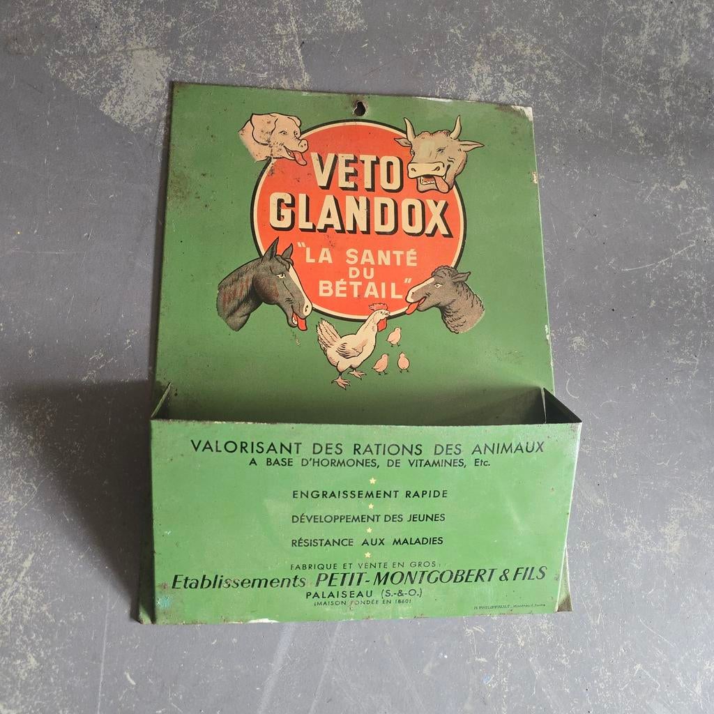 Veto glandox tole publicitaire