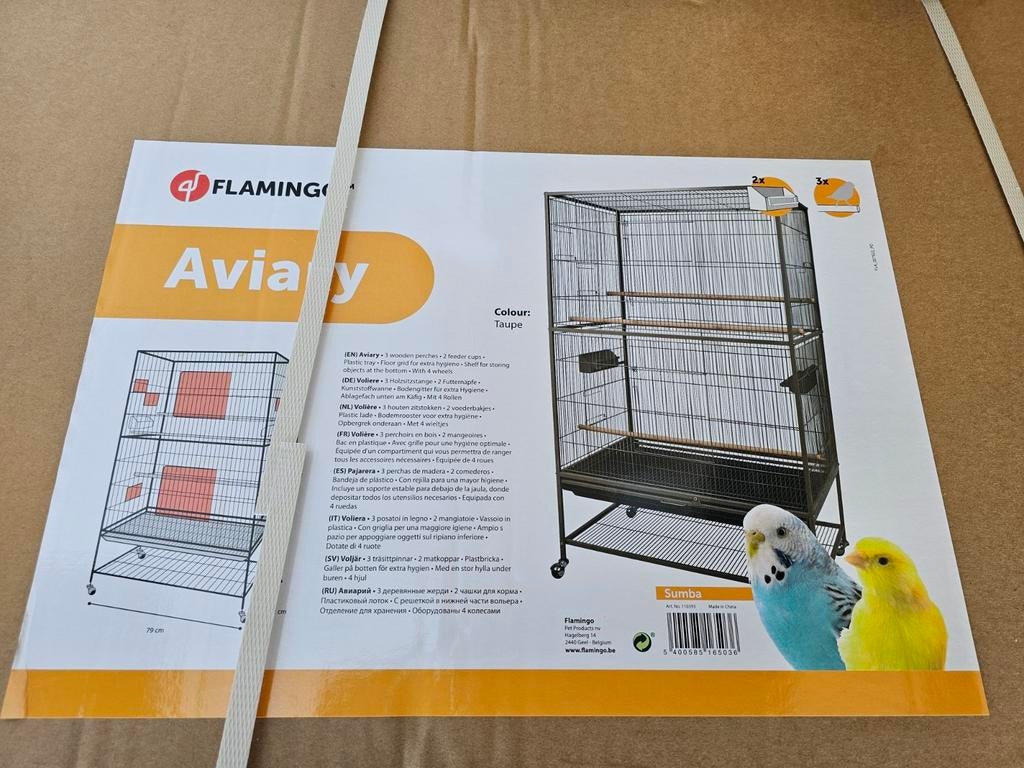 Volière Sumba Taube - volière extérieure 8 volière intérieur, Animaux & Accessoires, Oiseaux | Cages & Volières, Enlèvement, Synthétique