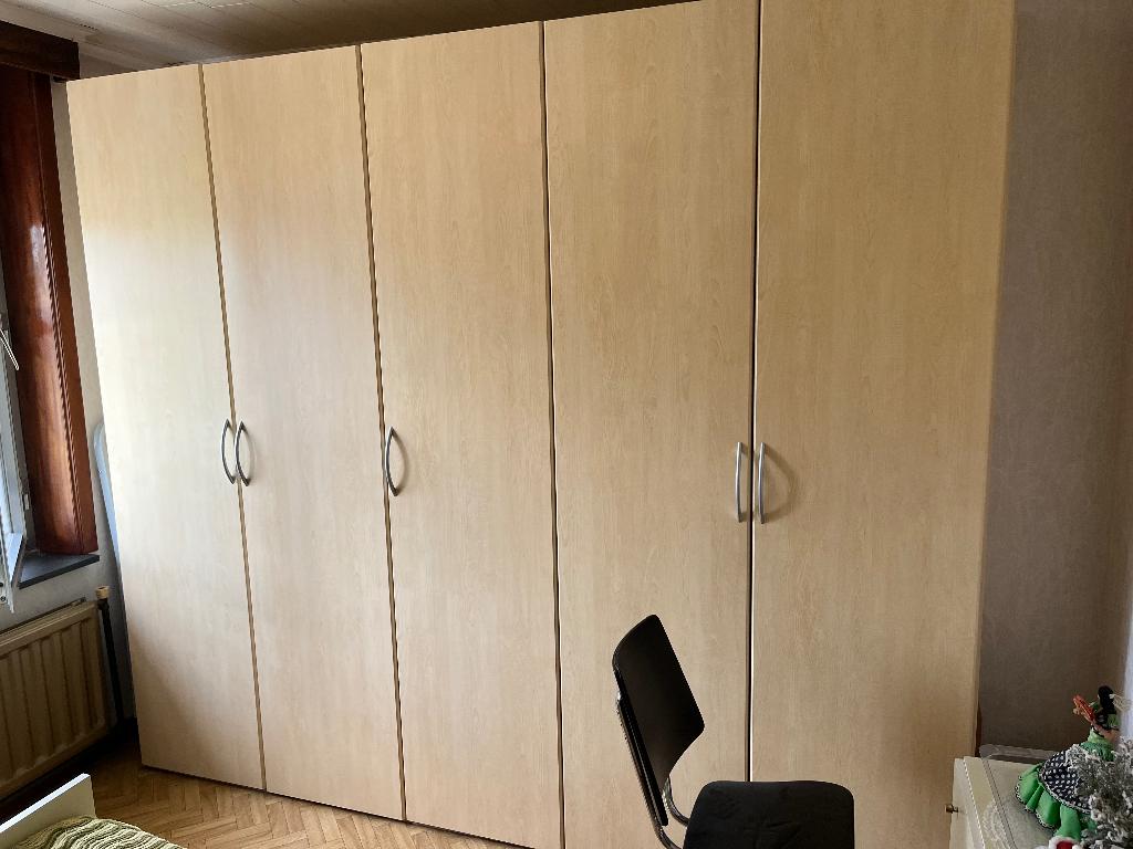 Grote Kleerkast, Ophalen, Gebruikt, 200 cm of meer, Met plank(en)