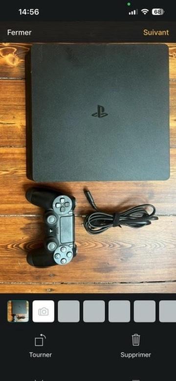PlayStation 4 Slim 500 Go, 500 GB, Avec 1 manette, Comme neuf, Enlèvement