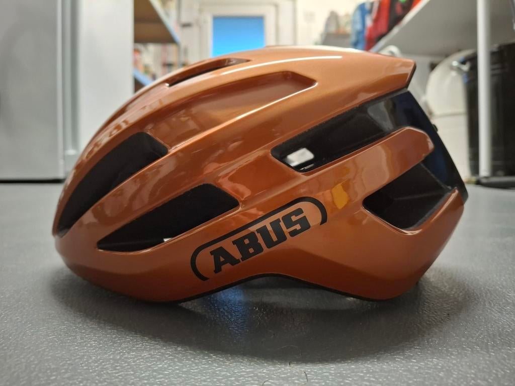 Abus Powerdome fietshelm maat M, Fietsen en Brommers, Fietsaccessoires | Fietshelmen, Ophalen, M