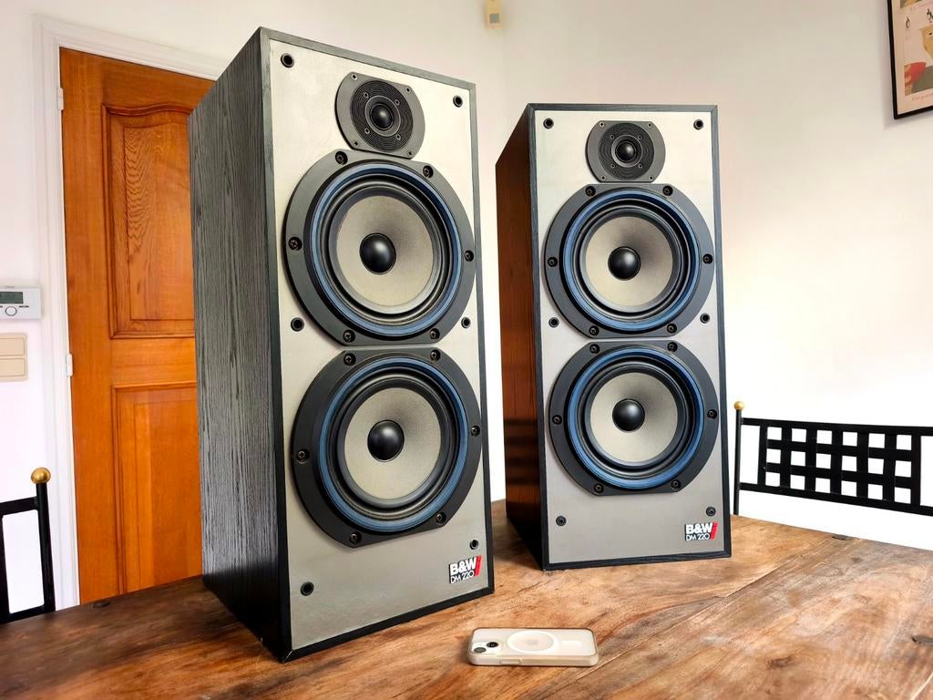 B&W DM220i perfect working condition, retro, classic vintage, Audio, Tv en Foto, Luidsprekerboxen