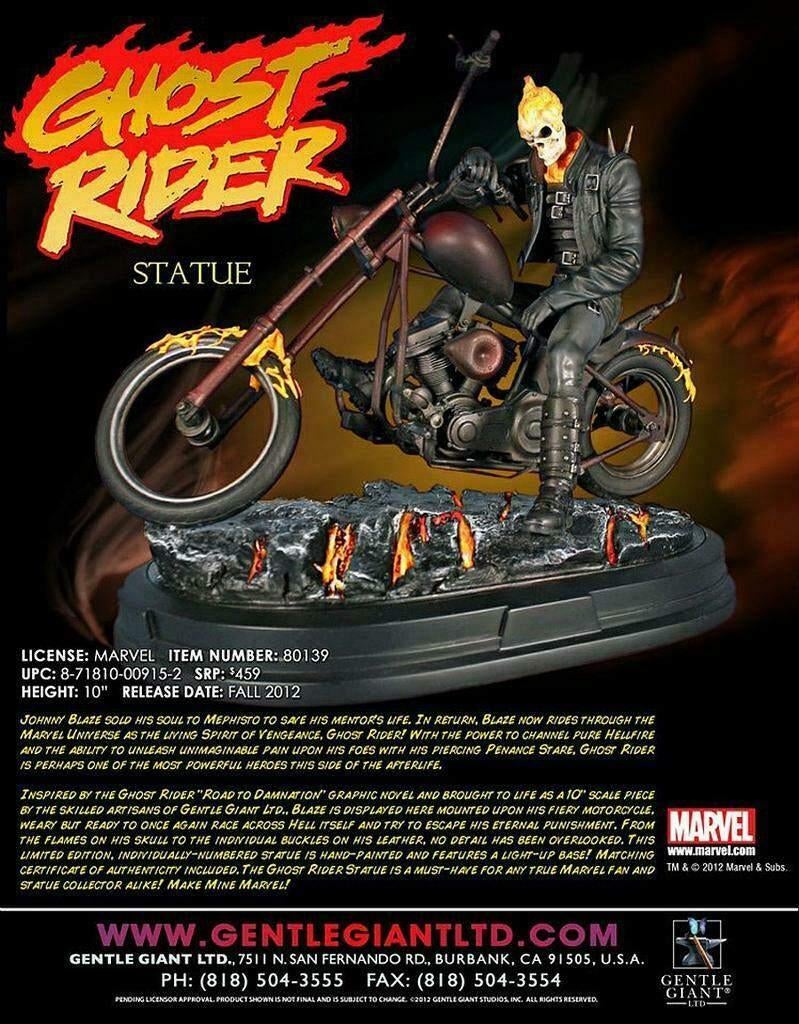Ghost Rider - Gentle Giant Ltd., Collections, Enlèvement, Comme neuf