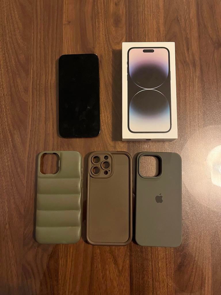 Iphone 14 pro max 256gb space black 82%, Télécoms, Téléphonie mobile | Apple iPhone, Enlèvement, Comme neuf, IPhone 14