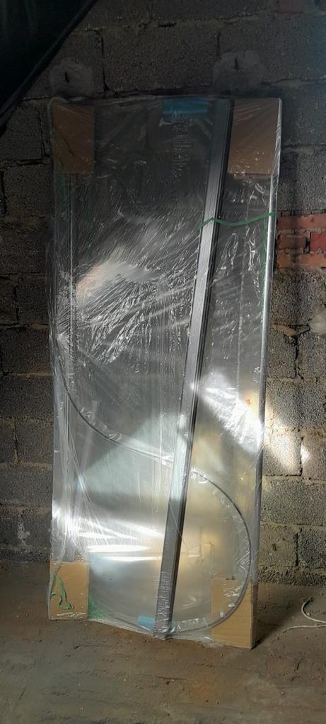 Glazen douchedeur- nieuw, Ophalen