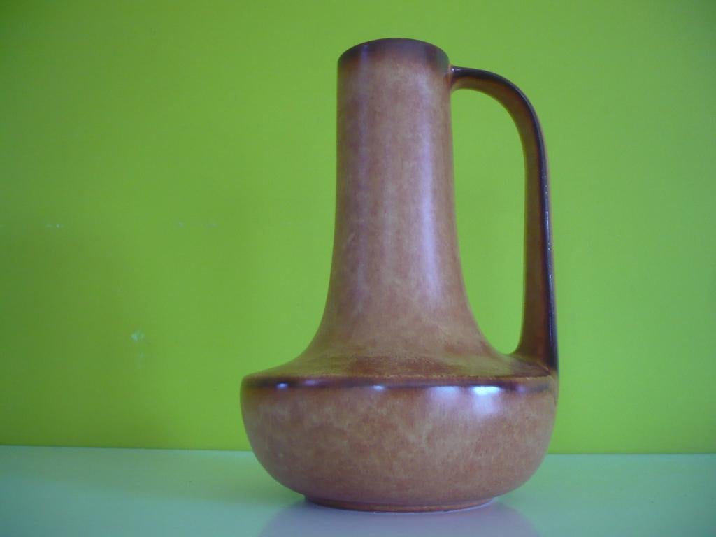 Knappe vintage Bertoncello vaas Italy Roberto Rigon, Ophalen of Verzenden