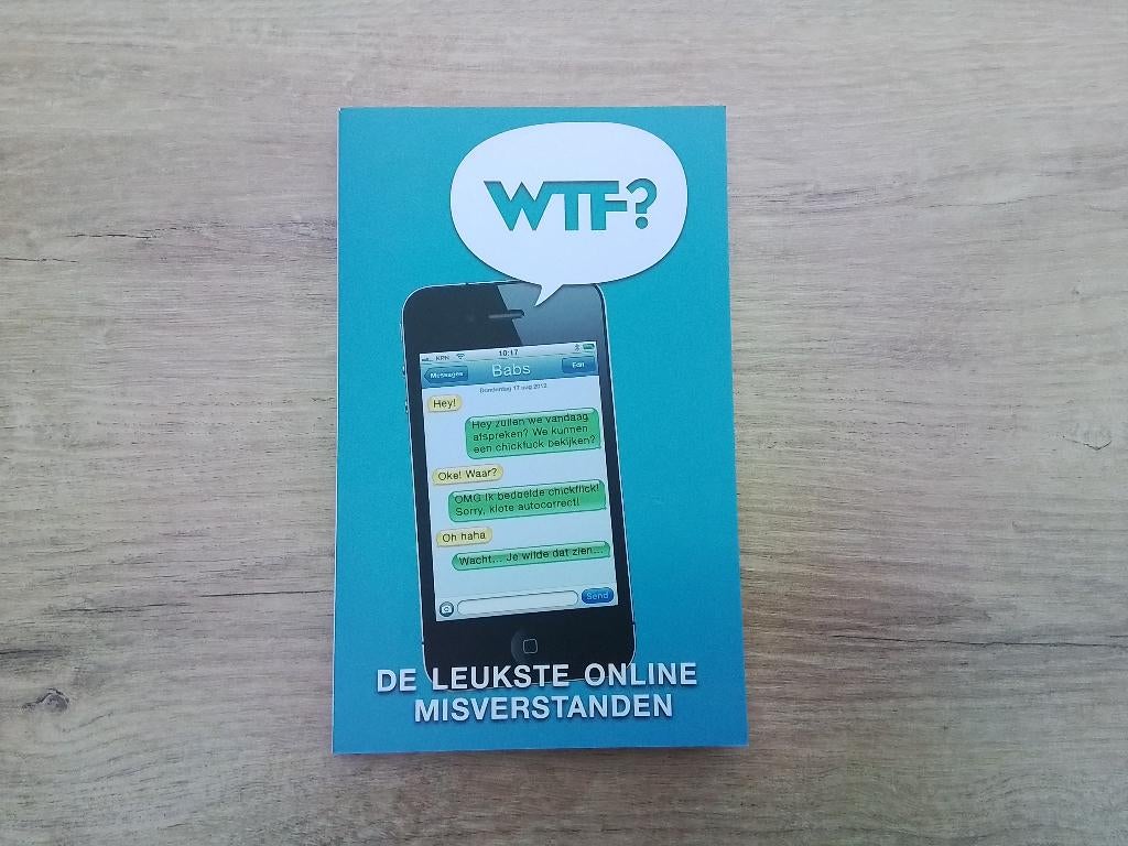 Grappig boek: WTF?- De leukste online misverstanden, Ophalen of Verzenden, Nieuw