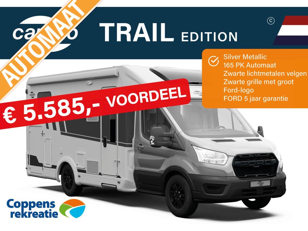 Carado T338 Edition 26 TRAIL automaat, Automaat, Ringverwarming, Tot en met 2, Diesel
