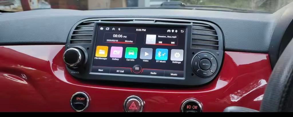 180€ !!!! Carplay Fiat 500 Android wifi GPS bluethoot usb., Enlèvement, Neuf
