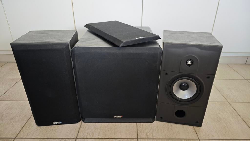 Energy Connoisseur C2 + Caisson de basses Energy, TV, Hi-fi & Vidéo, Enceintes, Enlèvement, Subwoofer